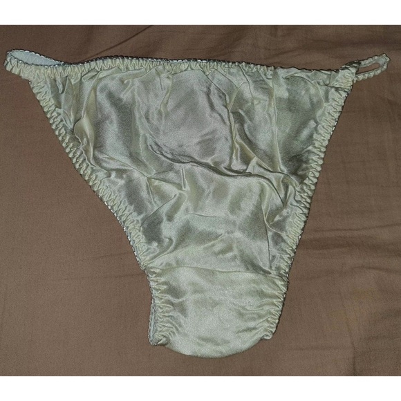 Womens 100% Silk Panties Satin Briefs Cute Low-rise Bikinis Underwear - Picture 6 of 16